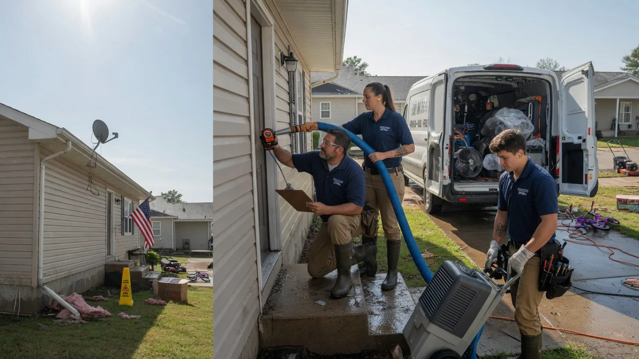 Ceiling Water Damage Restoration in Coram, MT near me
